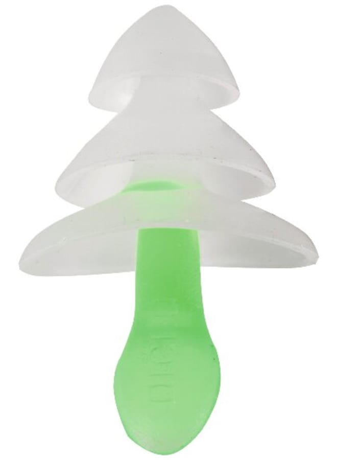 Earplug Pro Clear-Lime Protection Gear, Training, Pool, Equipment, Uni Adult - High-Grade Silicone Protective Swim Accessory